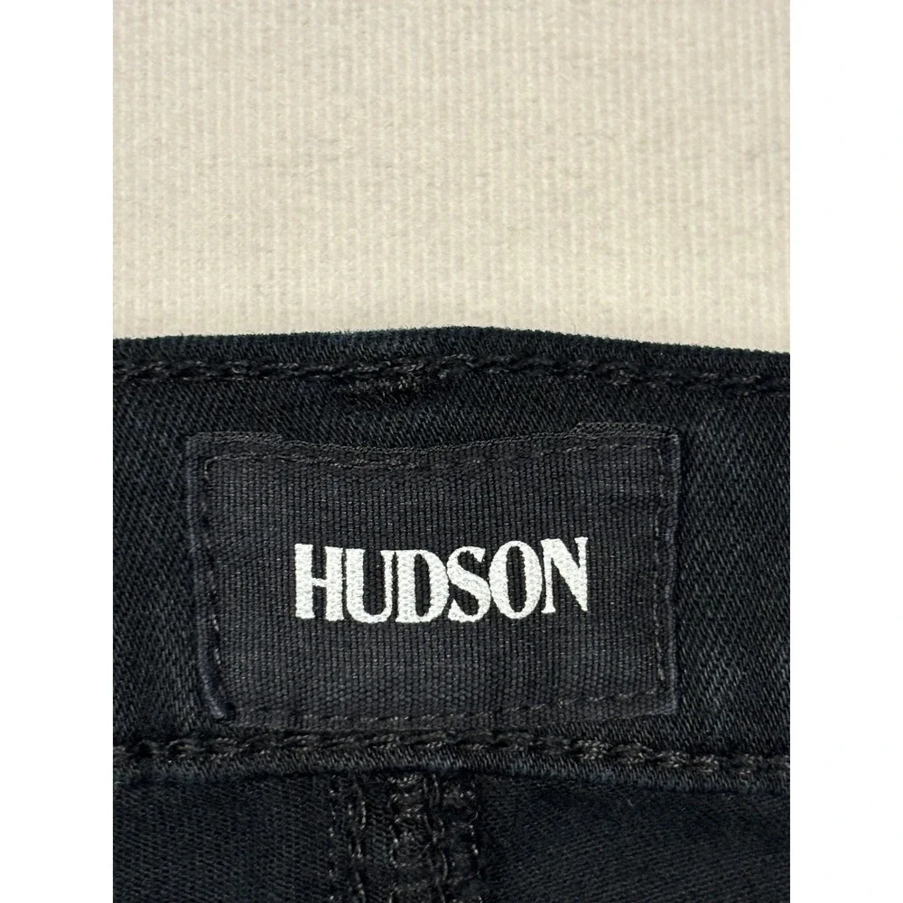 Hudson Krista Ankle Super Skinny Jeans Black Size 26 NWA407ZHE‎ Low Rise Denim
